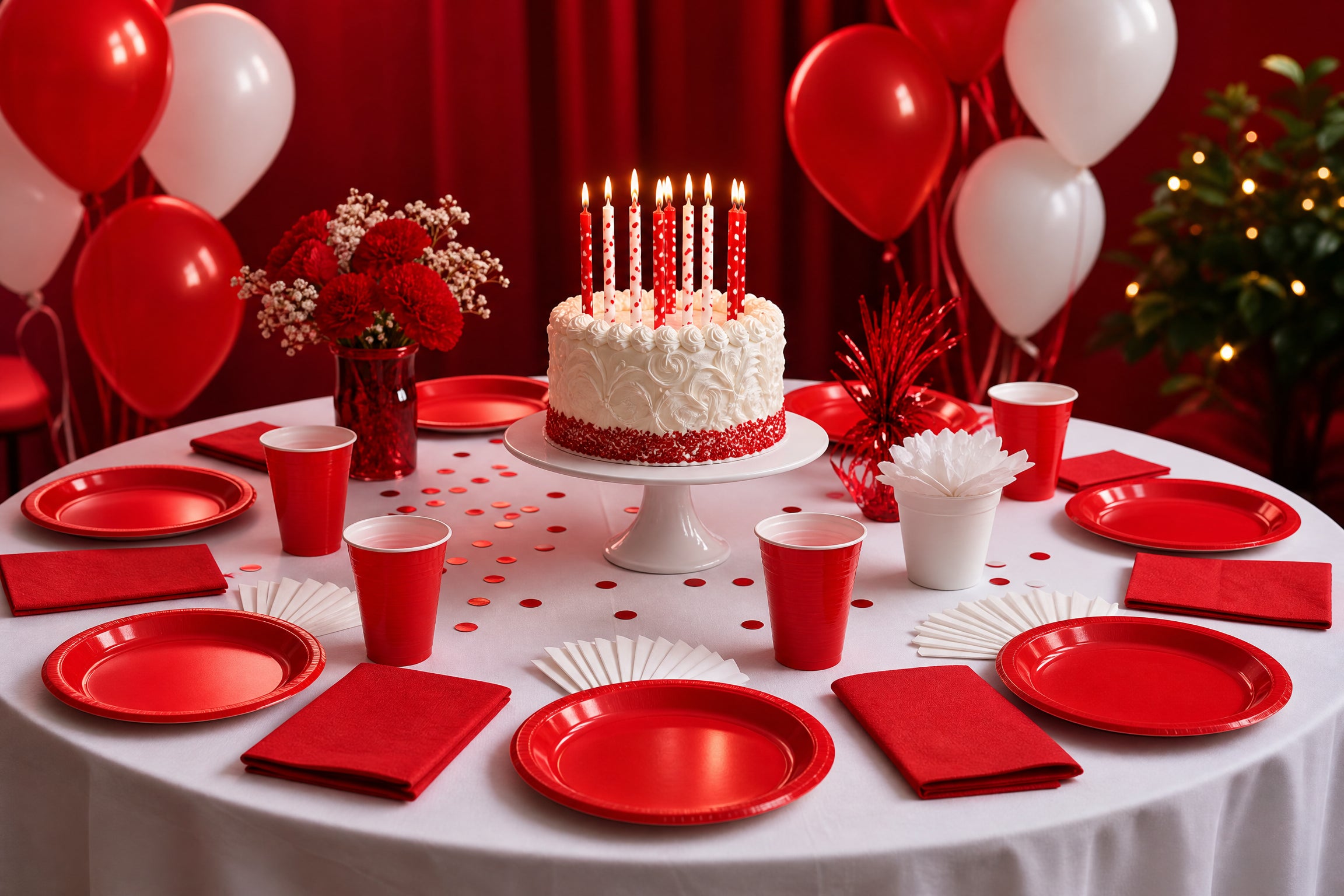 The Power of Classic Red: Bold Party Decorating Ideas for Any Celebration