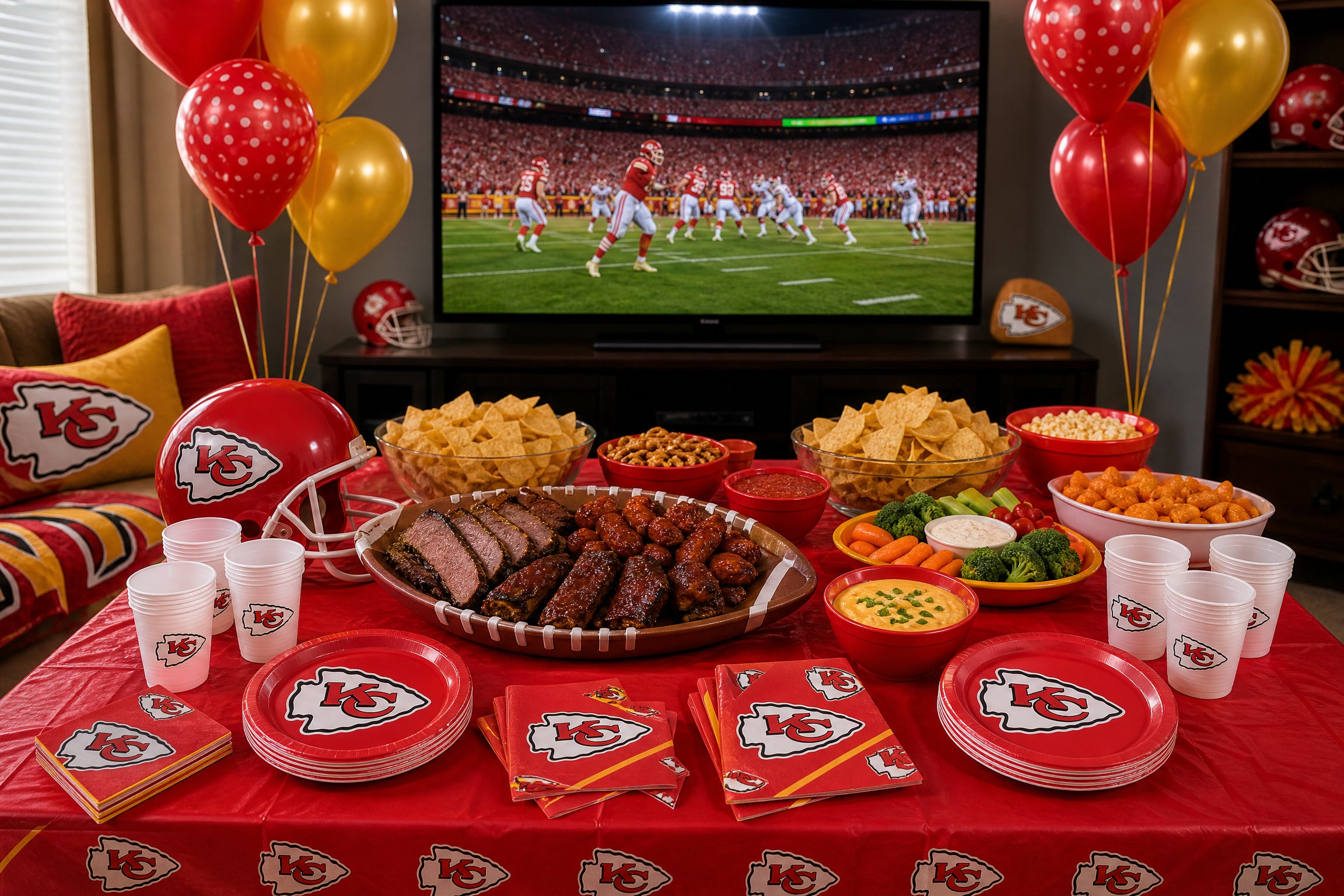 Host the Ultimate Kansas City Chiefs Game Day Party