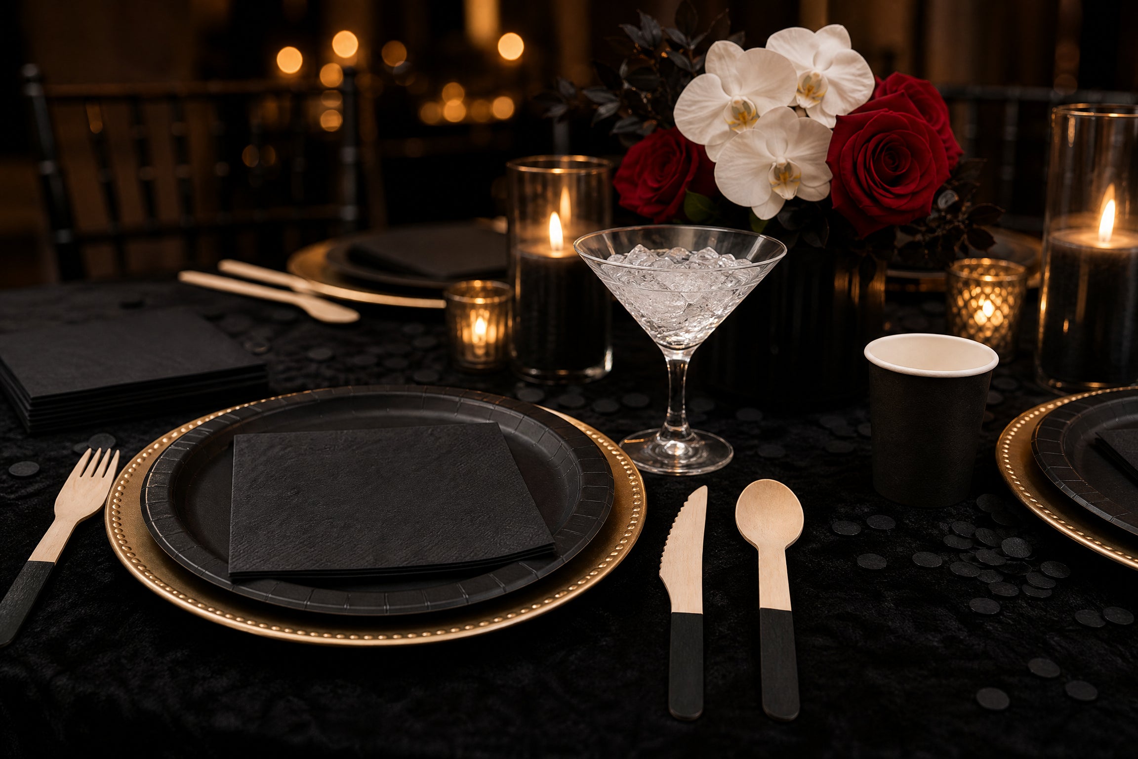 Black Velvet Party Ideas: Elegant Adult Parties, Prom & Black-Tie Events