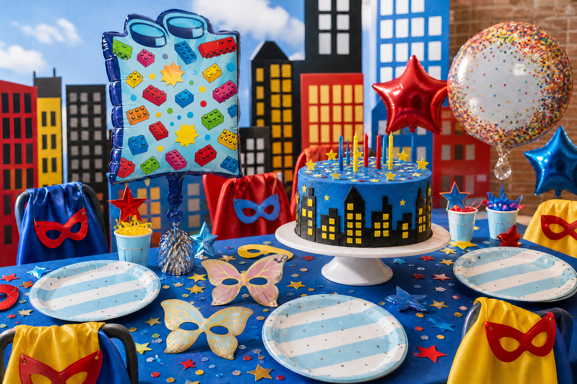Superhero Birthday Party Ideas: Capes, Masks & Action-Packed Fun