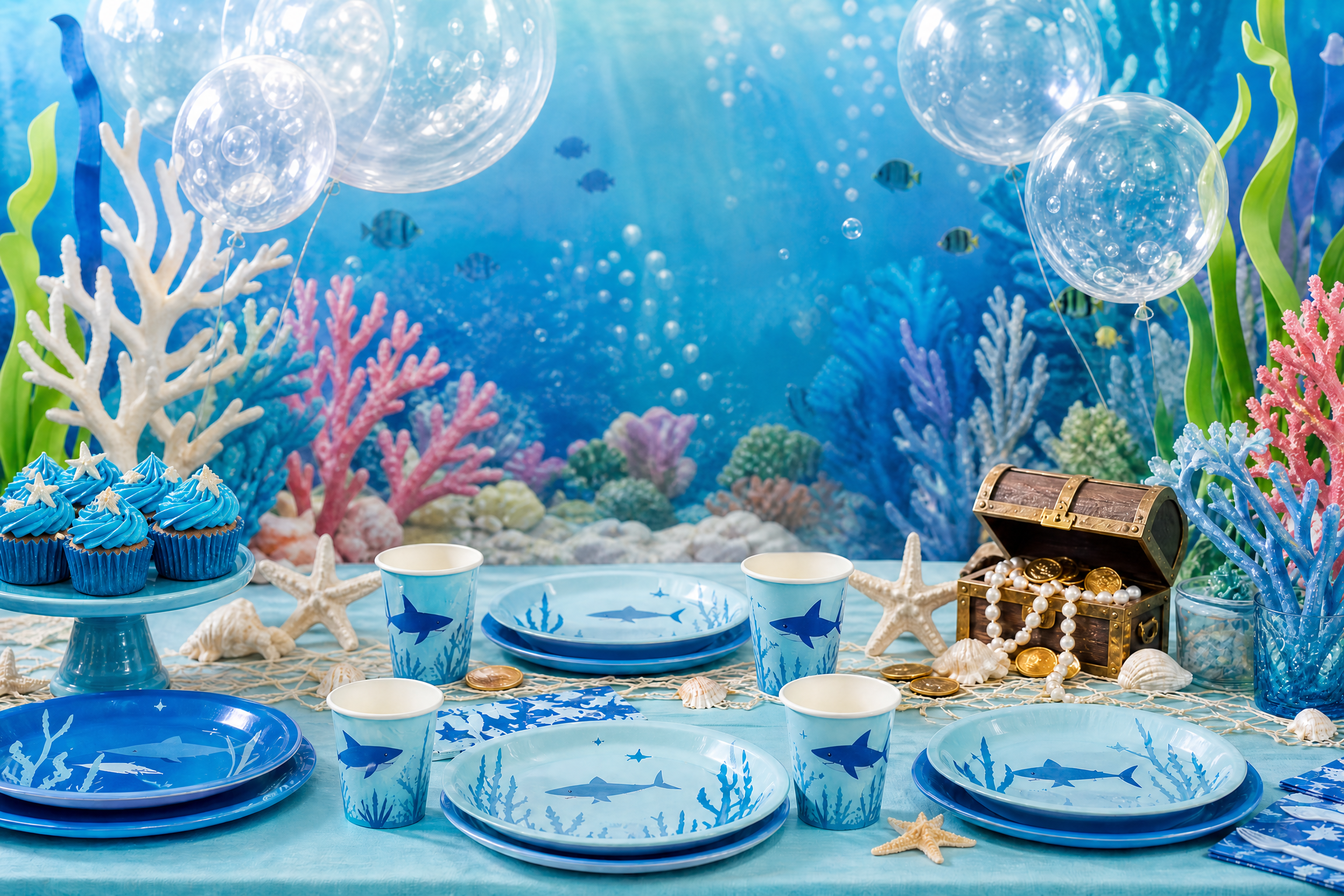 Under the Sea Birthday Party Ideas: Mermaids, Fish & Ocean Fun