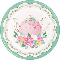 Floral Tea Birthday Party Theme