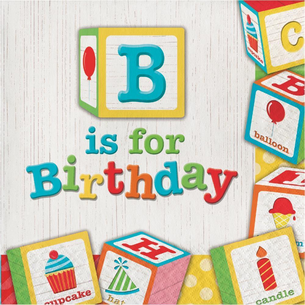 ABC Birthday Party Theme