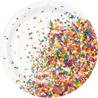 Affordable Confetti Sprinkles Birthday Party Tableware & Supplies ...