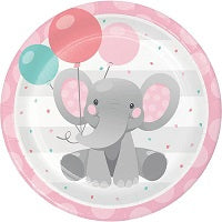 Enchanting Elephants Girl Birthday Party Theme
