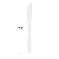 600ct Bulk Clear Bulk Plastic Knives