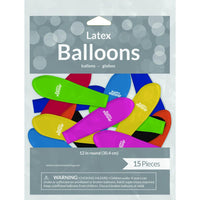 180ct Bulk Assorted Happy Birthday Balloons