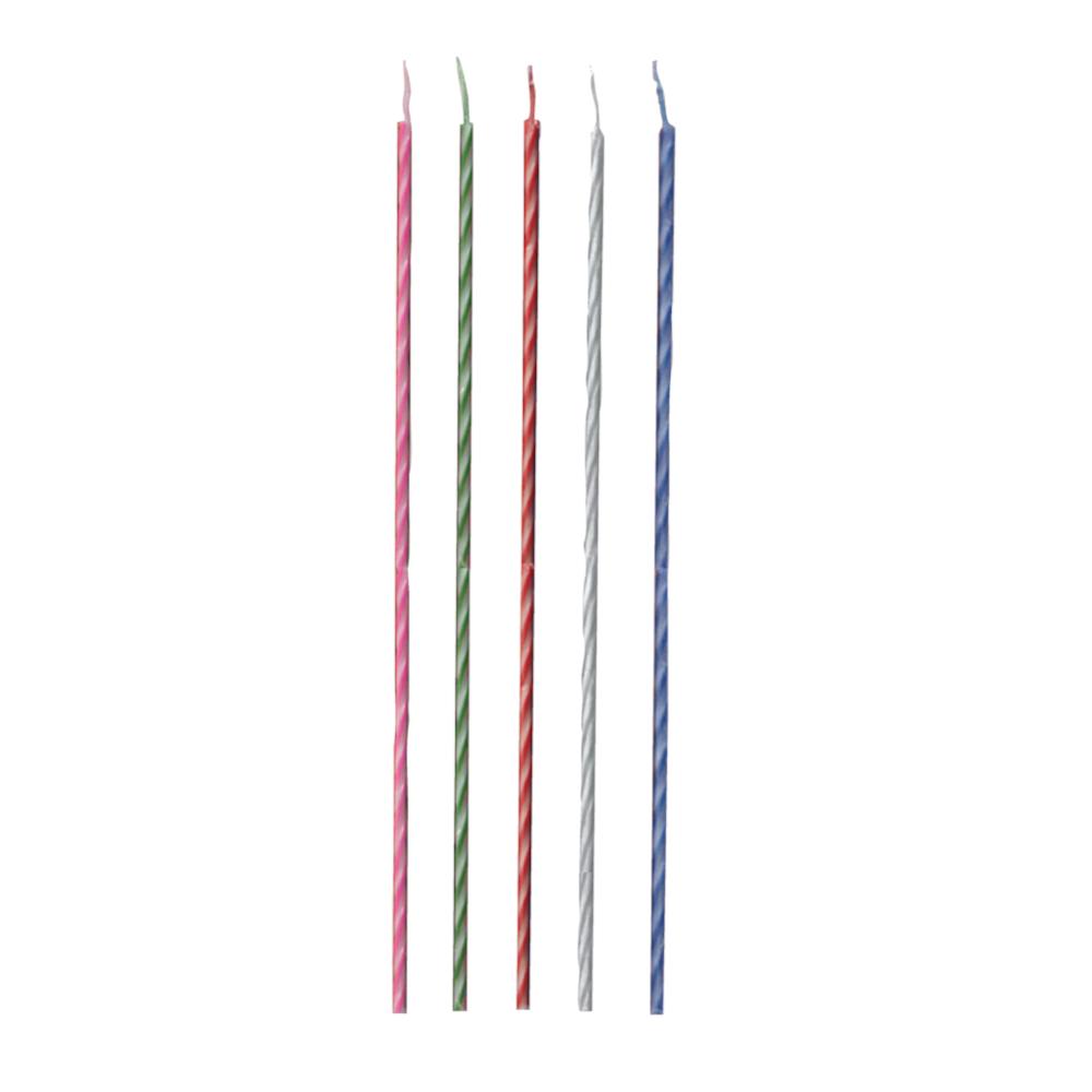 240ct Bulk Striped Party Candles