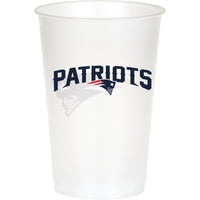 Bulk New England Patriots 20 oz Plastic Cups (96 per Case)
