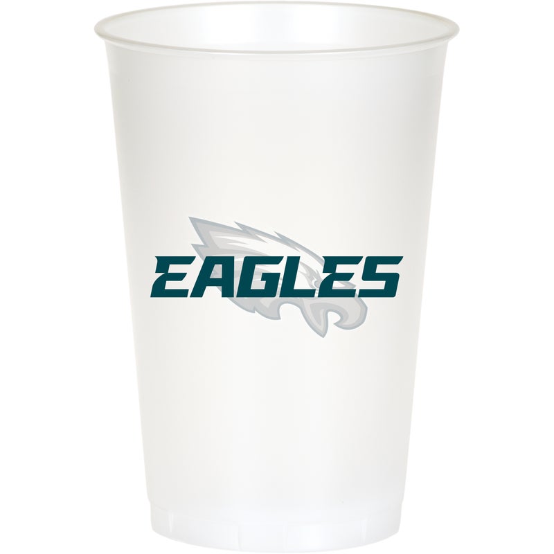 Bulk Philadelphia Eagles 20 oz Plastic Cups (96 per Case)
