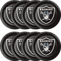 Bulk Las Vegas Raiders Paper Dinner Plates (96 per Case)