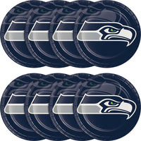 Bulk Seattle Seahawks Paper Dinner Plates (96 per Case)