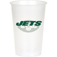 Bulk New York Jets 20 oz Plastic Cups (96 per Case)
