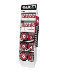 98 Pack University of Alabama Crimson Tide Retail Floor Display