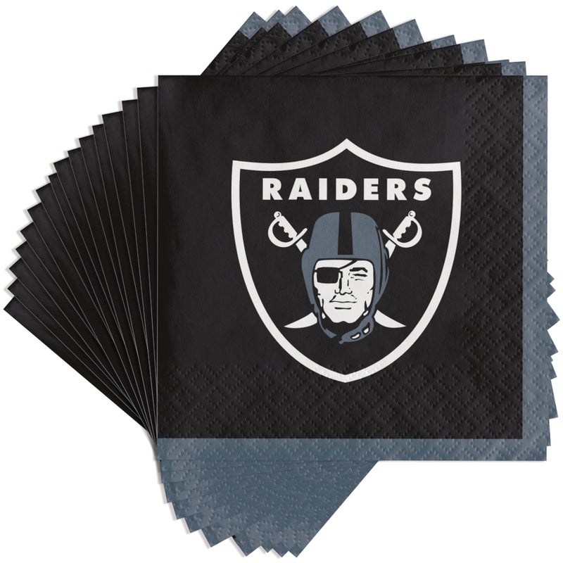 Bulk Las Vegas Raiders Beverage Napkins (192 per Case)