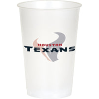 Bulk Houston Texans 20 oz Plastic Cups (96 per Case)