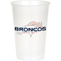 Bulk Denver Broncos 20 oz Plastic Cups (96 per Case)