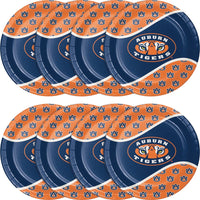 Bulk Auburn Paper Dinner Plate (96 per Case)
