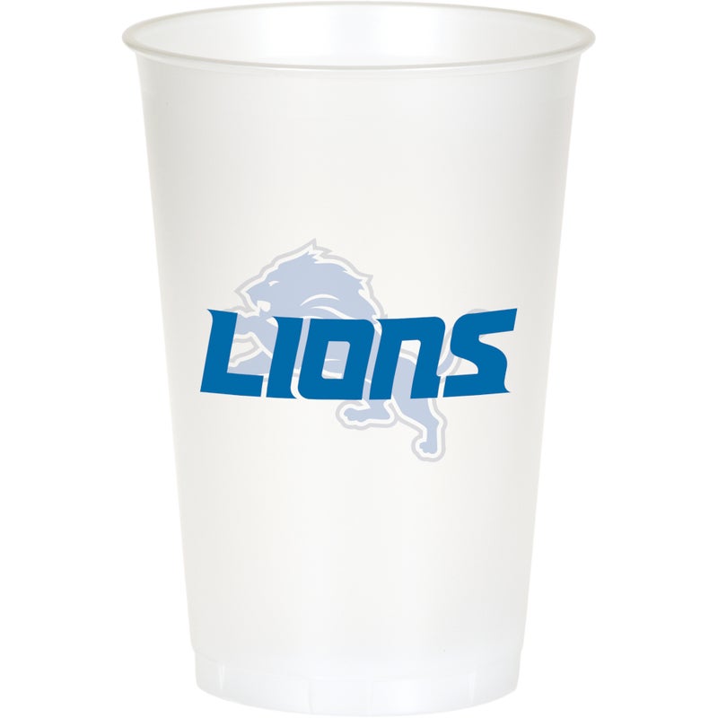 Bulk Detroit Lions 20 oz Plastic Cups (96 per Case)