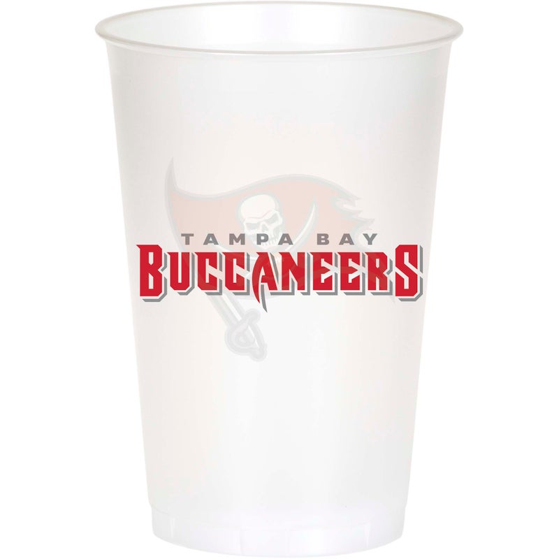 Bulk Tampa Bay Buccaneers 20 oz Plastic Cups (96 per Case)