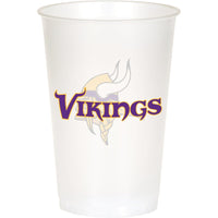 Bulk Minnesota Vikings 20 oz Plastic Cups (96 per Case)