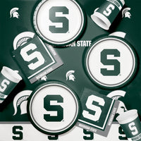 Bulk Michigan State University 20 oz Plastic Cups (96 per Case)
