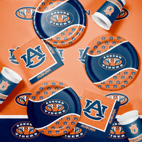 Bulk Auburn Paper Dinner Plate (96 per Case)