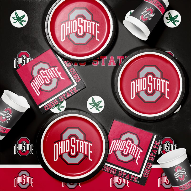 Bulk Ohio State Buckeyes 20 oz Plastic Cups (96 per Case)