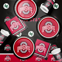 Bulk Ohio State Buckeyes 20 oz Plastic Cups (96 per Case)
