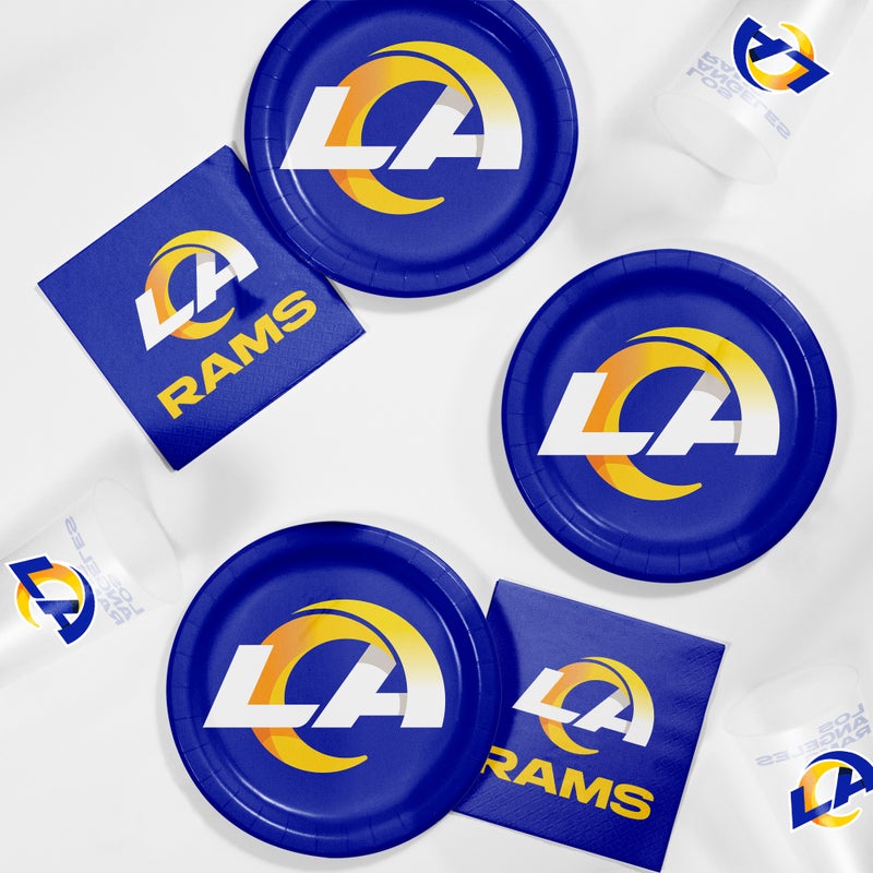 Bulk Los Angeles Rams 20 oz Plastic Cups (96 per Case)