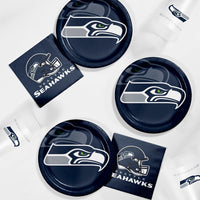 Bulk Seattle Seahawks Paper Dinner Plates (96 per Case)