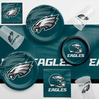 Bulk Philadelphia Eagles Paper Dessert Plates (96 per Case)
