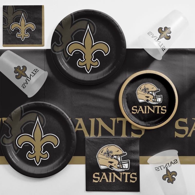 Bulk New Orleans Saints 20 oz Plastic Cups (96 per Case)