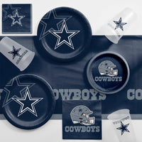 Bulk Dallas Cowboys Paper Dinner Plates (96 per Case)