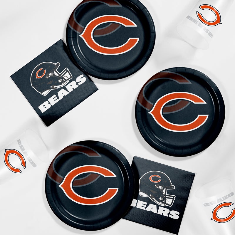 Bulk Chicago Bears Beverage Napkins (192 per Case)