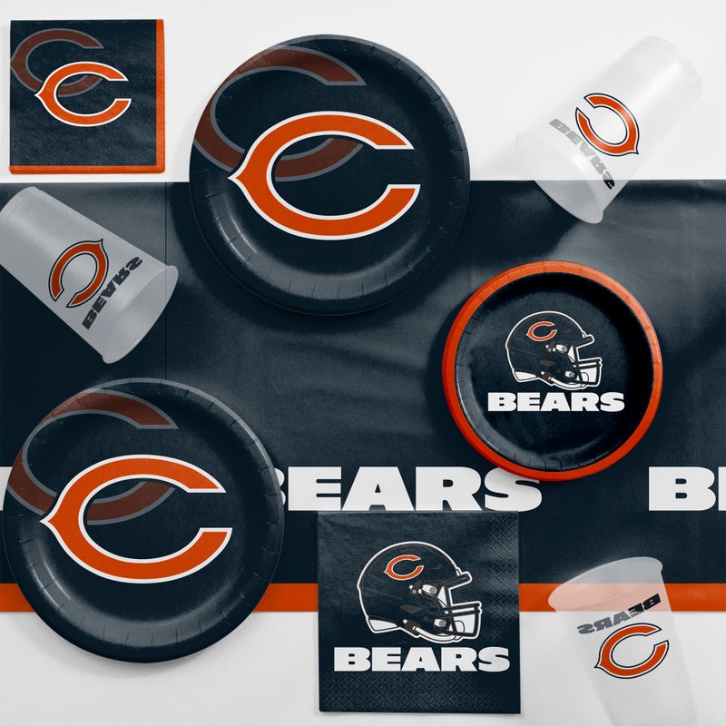 Bulk Chicago Bears Beverage Napkins (192 per Case)