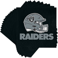 Bulk Las Vegas Raiders Luncheon Napkins (192 per Case)