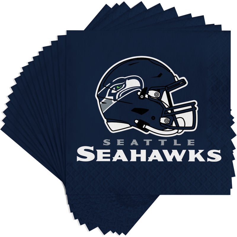 Bulk Seattle Seahawks Luncheon Napkins (192 per Case)