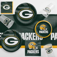 Bulk Green Bay Packers Luncheon Napkins (192 per Case)