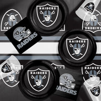 Bulk Las Vegas Raiders Paper Dessert Plates (96 per Case)