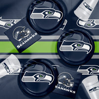 Bulk Seattle Seahawks Paper Dinner Plates (96 per Case)