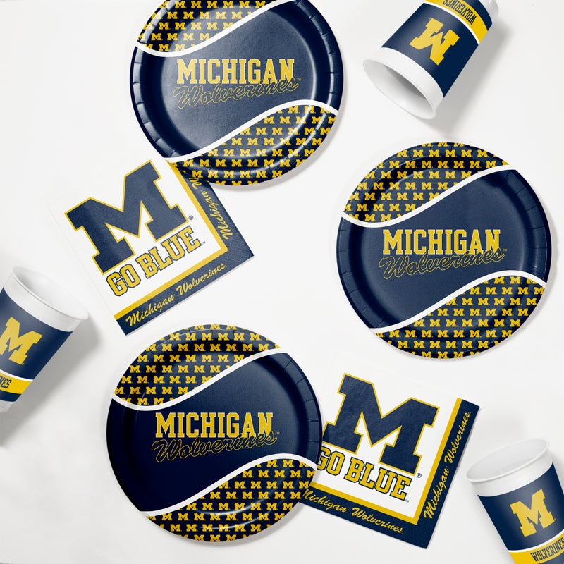 Bulk University of Michigan Wolverines Luncheon Napkin (240 per Case)