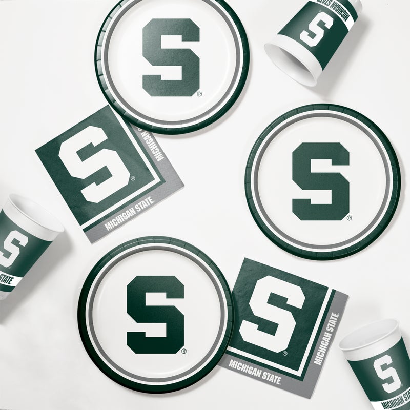 Bulk Michigan State University 20 oz Plastic Cups (96 per Case)