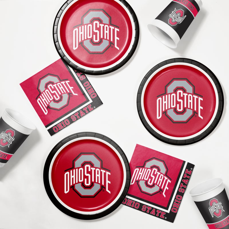 Bulk Ohio State Buckeyes 20 oz Plastic Cups (96 per Case)