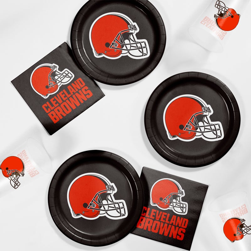 Bulk Cleveland Browns Luncheon Napkins (192 per Case)