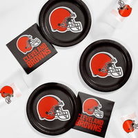 Bulk Cleveland Browns Luncheon Napkins (192 per Case)