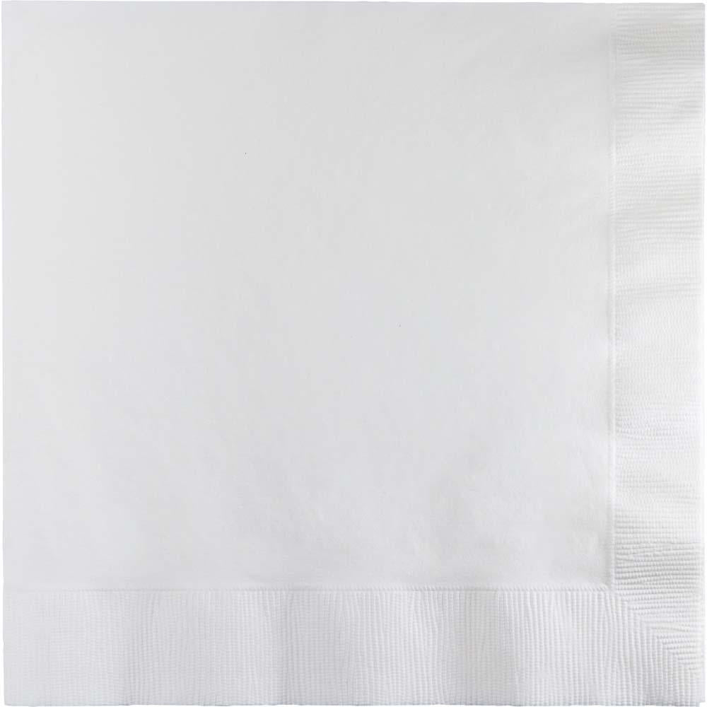 Luncheon Napkin 2ply - White Party Decoration from Bulk Party Decorations