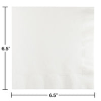 Luncheon Napkin 2ply - White Party Decoration from Bulk Party Decorations