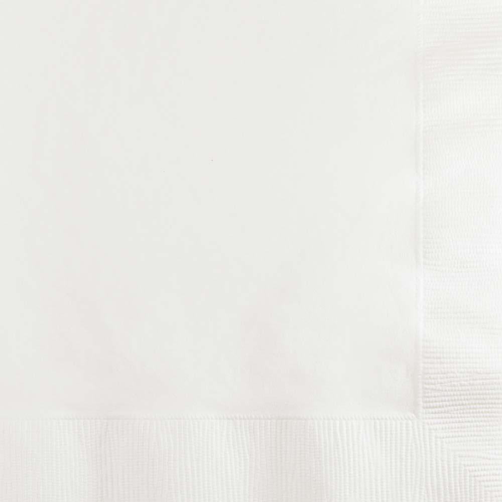 Beverage Napkin 2ply - White Party Decoration from Bulk Party Decorations