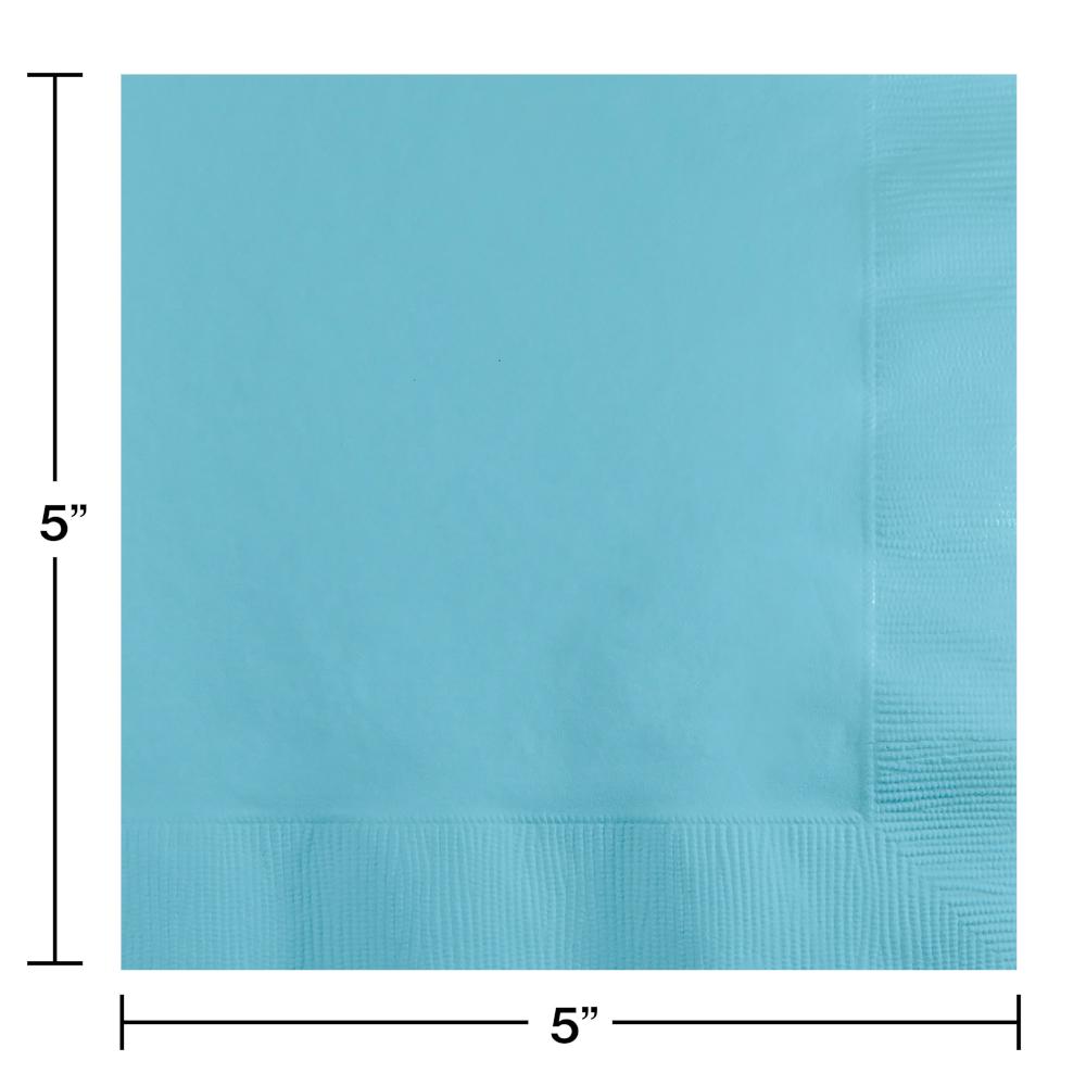 Beverage Napkin 2ply - Pastel Blue Party Decoration from Bulk Party Decorations